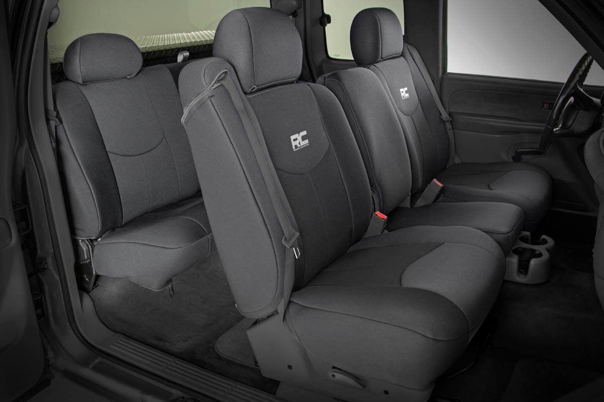 Seat Covers | Front | Chevrolet Silverado 1500 (NON GMC Models) | 1999-2006 | Rough Country | 91013