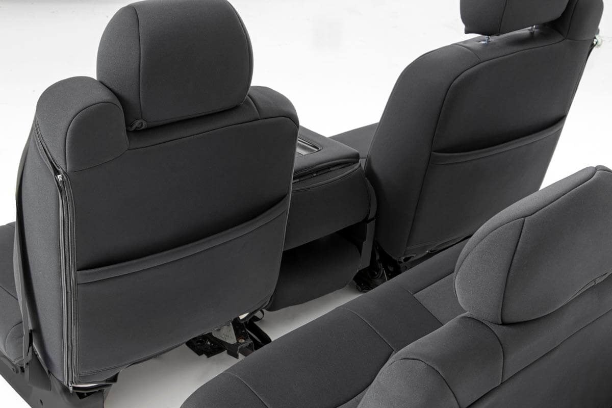 Seat Covers | FR & RR | Chevrolet Silverado 1500 (NON GMC Models) | 1999-2006 | Rough Country | 91019