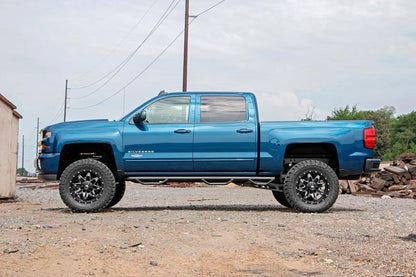 7 Inch Lift Kit | Alum/Stamp Steel | Vertex | Chevrolet Silverado/GMC Sierra 1500 | 2014-2018 | Rough Country | 18750