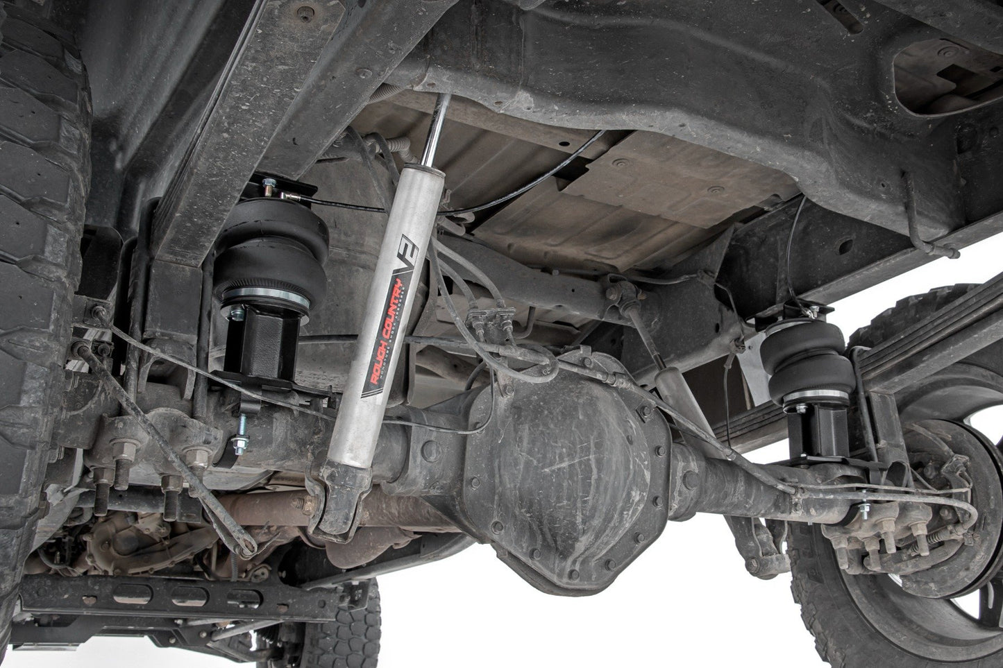 6 Inch Lift Kit w/compressor | Air Spring Kit | Chevrolet Silverado/GMC Sierra 2500HD | 2001-2010 | Rough Country | 100064C