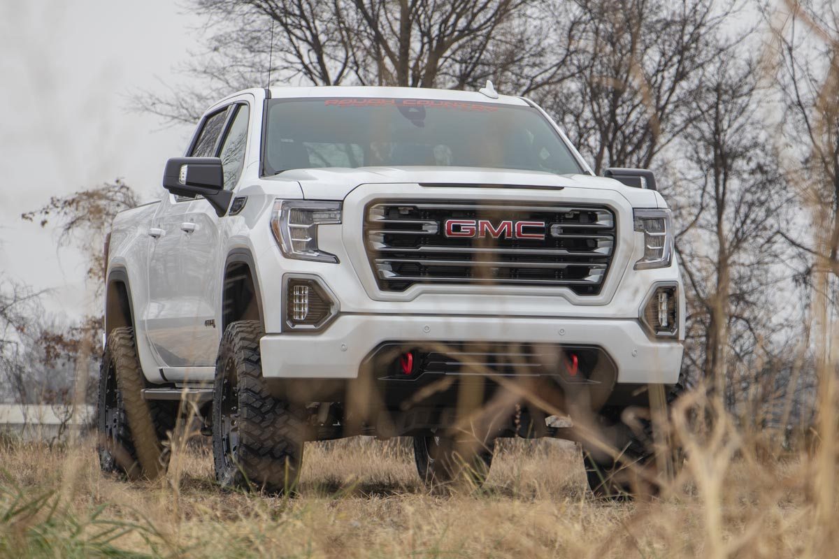 4 Inch Lift Kit | AT4/Trailboss | Vertex/V2 | Chevrolet Silverado/GMC Sierra 1500 | 2019-2022 | Rough Country | 27557