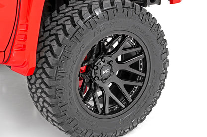 Rough Country 95 Series Wheel | One-Piece | Gloss Black | 22x10 | 6x135 | -19mm | 2009-2022 |  95221017