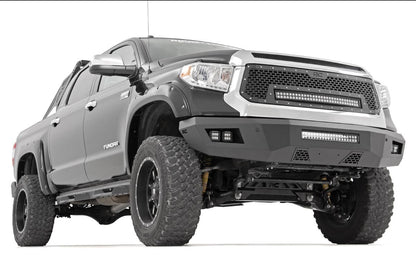 Mesh Grille | 30" Dual Row LED | Black | Amber DRL | Toyota Tundra | 2014-2017 | Rough Country | 70224