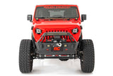 Jeep JL/JU/Gladiator Angry Eyes Replacement Grille  | Rough Country | 10496