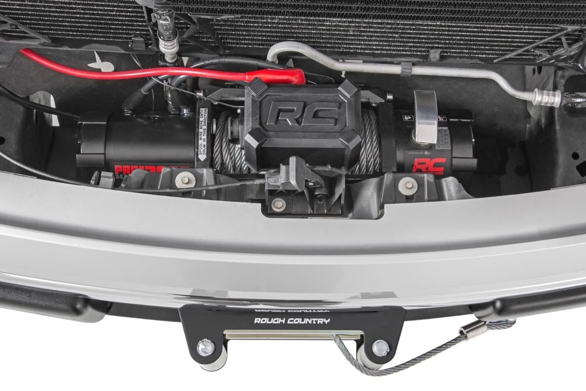 Hidden Winch Mounting Plate | Ford F-150 2WD/4WD | 2009-2014 | Rough Country | 1010