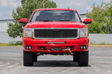 LED Light | Fog Mount | Dual 2" Black Pairs | Chevy Silverado 1500/2500HD/3500HD 2WD/4WD | 2007-2013 | Rough Country | 70762
