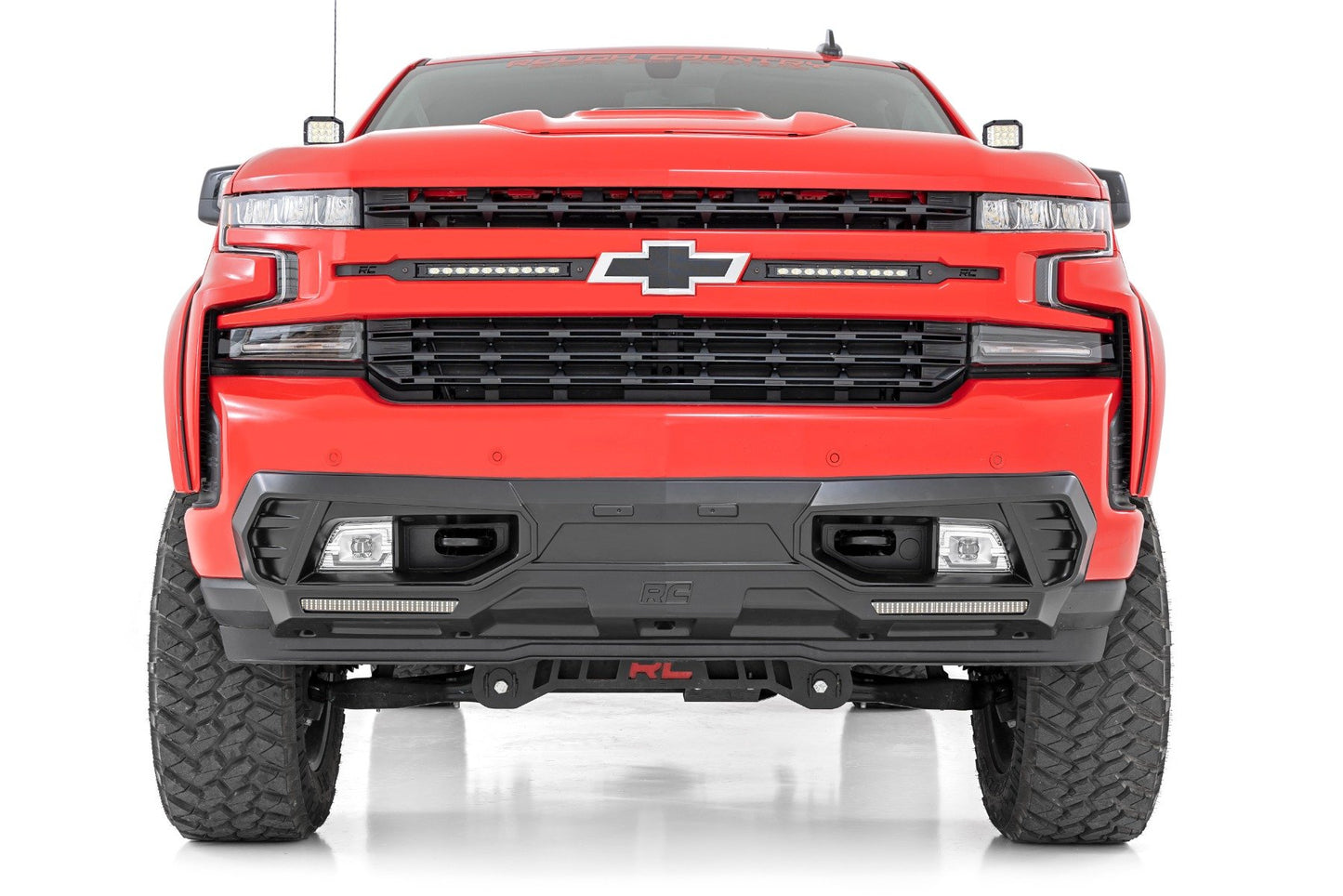 Front Bumper Fascia Cover Kit | Chevy Silverado 1500 2WD/4WD | 2019-2022 | Rough Country | 99028
