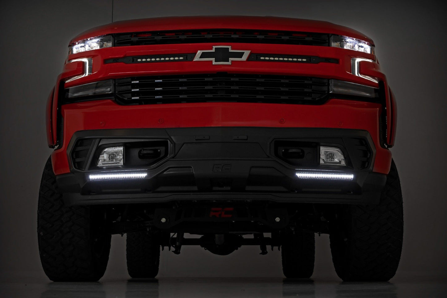 Front Bumper Fascia Cover Kit | Chevy Silverado 1500 2WD/4WD | 2019-2022 | Rough Country | 99028