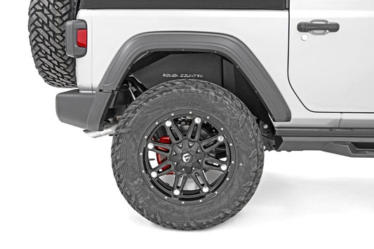 Jeep Rear Inner Fenders (18-20 Wrangler JL) | Rough Country | 10498A