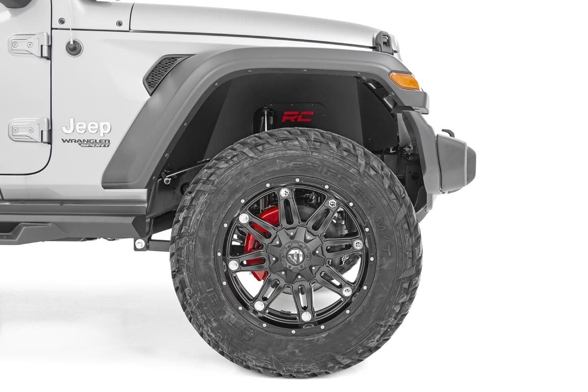 Jeep Front Inner Fenders (18-20 Wrangler JL) | Rough Country | 10497A
