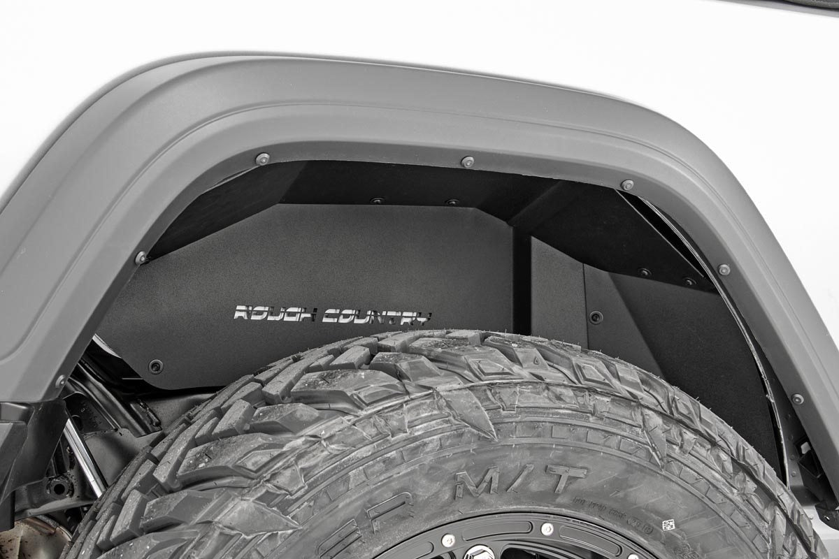 Jeep Rear Inner Fenders (18-20 Wrangler JL) | Rough Country | 10498A