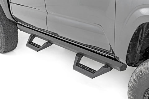 SRX2 Adj Aluminum Step | Double Cab | Toyota Tacoma 2WD/4WD | 2005-2022 | Rough Country | 71000A