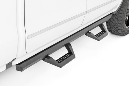 SRX2 Adj Aluminum Step | Crew Cab | Chevrolet Silverado/GMC Sierra 1500/2500HD/3500HD | 2007-2018 | Rough Country | 11009A