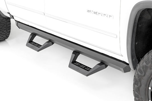 SRX2 Adj Aluminum Step | Crew Cab | Chevrolet Silverado/GMC Sierra 1500/2500HD/3500HD | 2007-2018 | Rough Country | 11009A