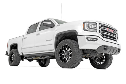 SRX2 Adj Aluminum Step | Crew Cab | Chevrolet Silverado/GMC Sierra 1500/2500HD/3500HD | 2007-2018 | Rough Country | 11009A