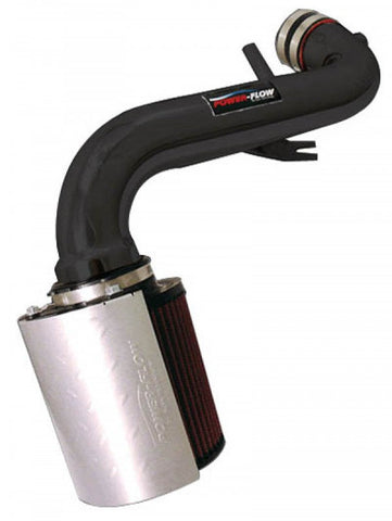 2005-2010 Dodge Dakota [4.7L] PowerFlow Cold Air Intake System - Wrinkle Black | Injen - PF1800WB