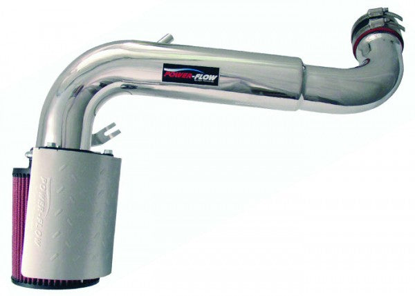 2000-2004 Dodge Dakota [4.7L]  PowerFlow Cold Air Intake System - Polished | Injen - PF8026P