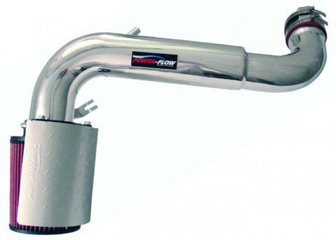 2000-2004 Dodge Dakota [4.7L]  PowerFlow Cold Air Intake System - Polished | Injen - PF8026P
