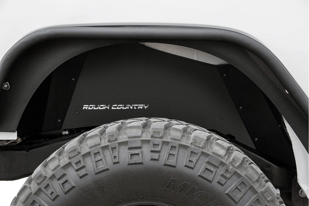 Rear Steel Inner Fenders / Fender Liners | Rough Country | 10500