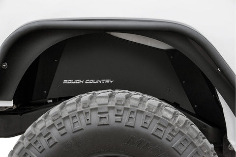 Rear Steel Inner Fenders / Fender Liners | Rough Country | 10500