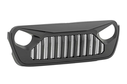 Jeep JL/JU/Gladiator Angry Eyes Replacement Grille  | Rough Country | 10496