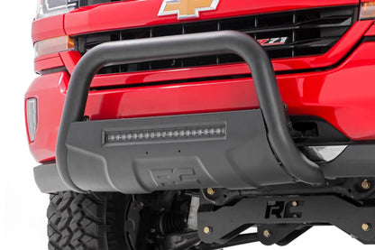 Black Led Bull Bar | Chevy/GMC 1500 & SUV | 2007-2020 | Rough Country | B-C4071