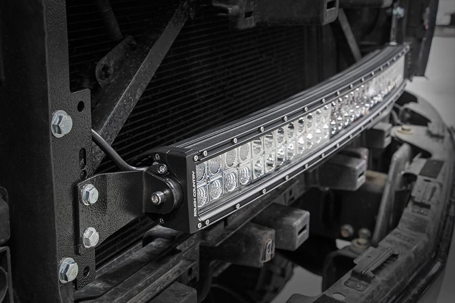 Chevrolet 30in Curved Cree LED Grille Kit | Dual Row (14-15 Silverado 1500) | 2014-2015 | Rough Country | 70624