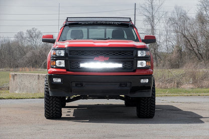 Chevrolet 30in Curved Cree LED Grille Kit | Dual Row (14-15 Silverado 1500) | 2014-2015 | Rough Country | 70624