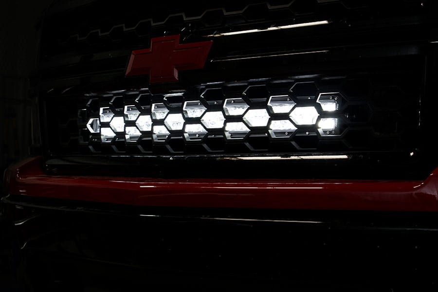 Chevrolet 30in Curved Cree LED Grille Kit | Dual Row (14-15 Silverado 1500) | 2014-2015 | Rough Country | 70624