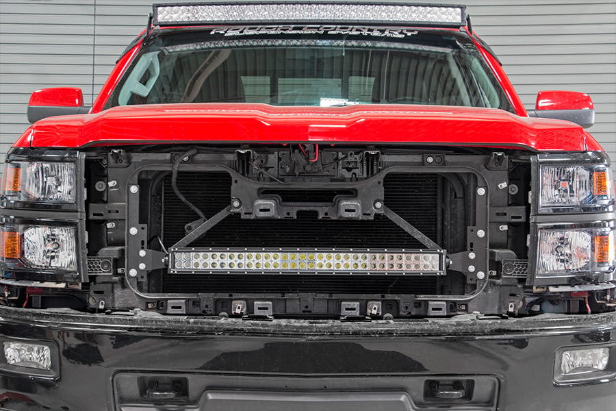 Chevrolet 30in Curved Cree LED Grille Kit | Dual Row (14-15 Silverado 1500) | 2014-2015 | Rough Country | 70624