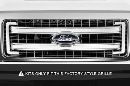 LED Light | Grille Mount | 30" Chrome Single Row | Ford F-150 | 2009-2014 | Rough Country | 70659