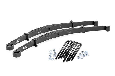 Rear Leaf Springs | 3.5" Lift | Pair | Toyota Tacoma 2WD/4WD | 2005-2022 | Rough Country | 8075Kit