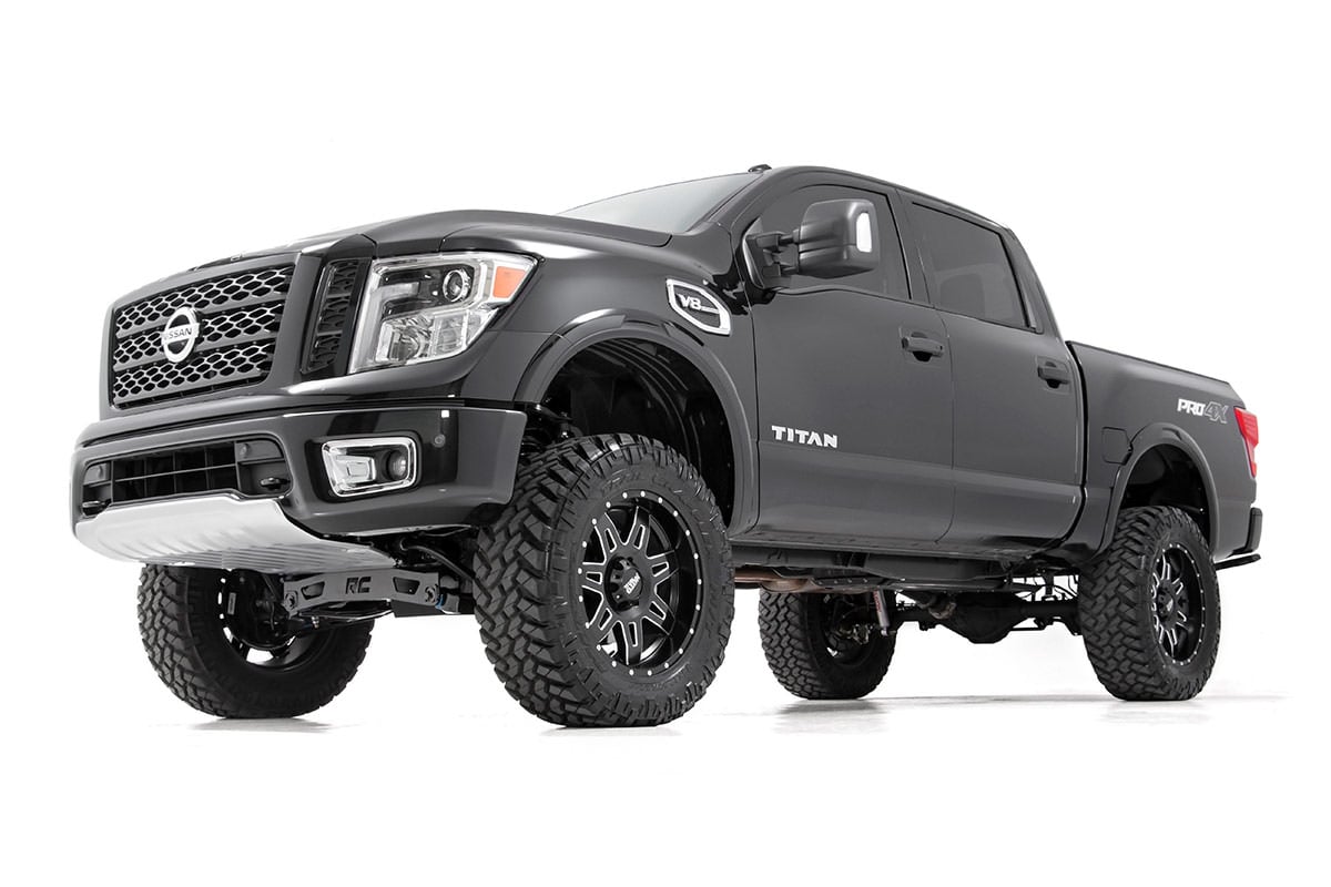 6 Inch Lift Kit | Nissan Titan 4WD | 2017-2024 | Rough Country | 87820A