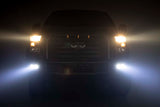 LED Light | Fog Mount | Dual 2" Black Pairs | SAE | Ford F-150 | 2015-2017 | Rough Country | 70831