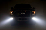 LED Light | Fog Mount | Dual 2" Black Pairs | Spot | Ford F-150 | 2015-2017 | Rough Country | 70832