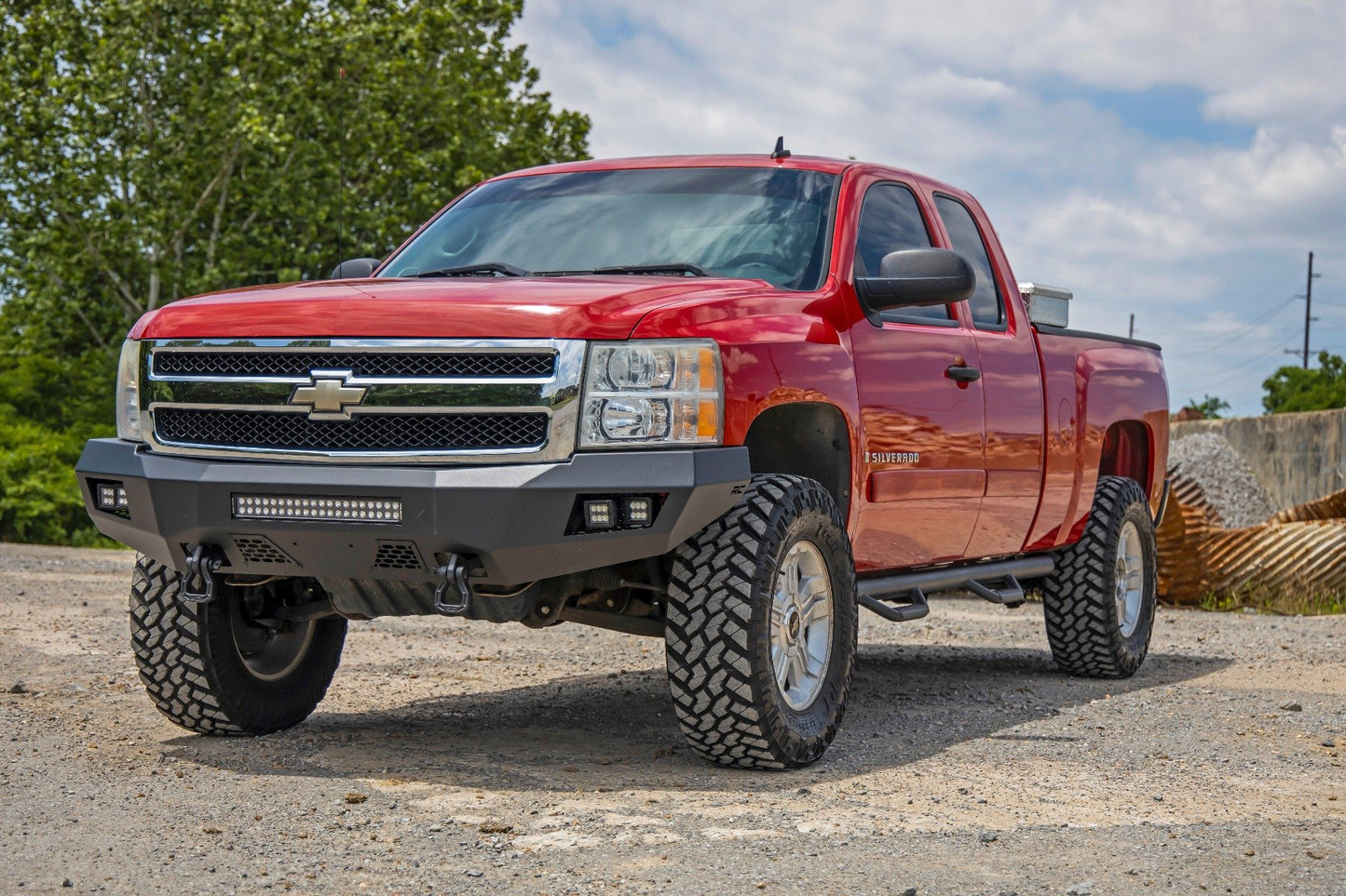 Front Bumper | Chevy Silverado 1500 2WD/4WD | 2007-2013 | Rough Country | 10769