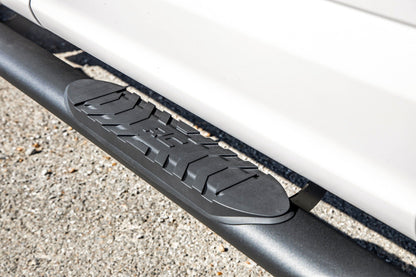 Oval Nerf Step | Crew Cab | Black | Ford F-150 2WD/4WD | 2015-2021 | Rough Country | 21005