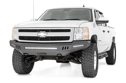Front High Clearance Bumper | BLK LEDs | Chevy Silverado 1500 | 2007-2013 | Rough Country | 10911