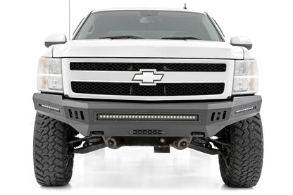 Front High Clearance Bumper | BLK LEDs | Chevy Silverado 1500 | 2007-2013 | Rough Country | 10911