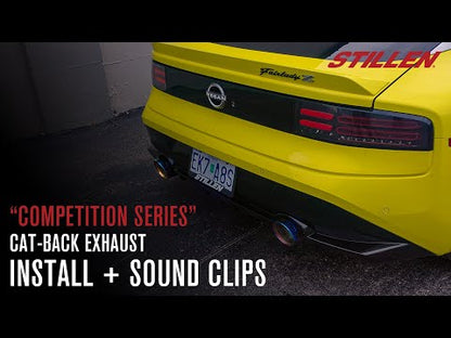 2023-2026 Nissan Z - STILLEN Cat Back Exhaust "Competition Series" - 504500 / 504501 / 504502