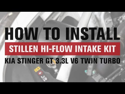 2018-2023 Kia Stinger AWD/RWD [3.3TT] - STILLEN Hi-Flow Air Intake Kit - Oil Filter - 402883