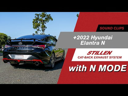 2022+ Hyundai Elantra N - STILLEN Cat-Back Exhaust System - 504203 / 504204 / 504205