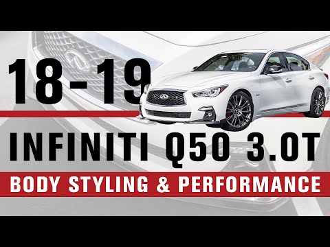 2018-2021 Infiniti Q50 - STILLEN Front Splitter - Sport - [Unpainted] - KB11240UF
