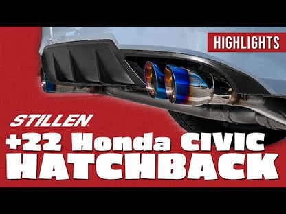 2022-2024 Honda Civic Hatchback [1.5T] - STILLEN Cat-Back Exhaust - 504100 / 504101