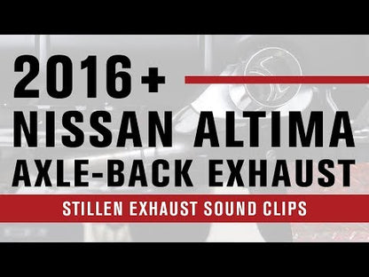 2016-2018 Nissan Altima 3.5 & 2.5 Sedan - STILLEN Stainless Steel Axle-Back Exhaust System - 508321