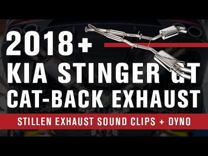 2018-2023 Kia Stinger GT- AWD/RWD [3.3L Twin Turbo]  - STILLEN Cat Back Exhaust - 504330