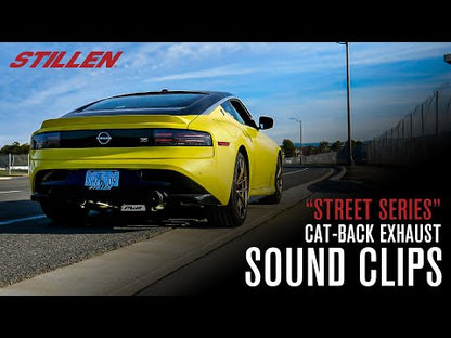 2023-2026 Nissan Z - STILLEN Cat Back Exhaust "Street Series" - 504503 / 504504 / 504505