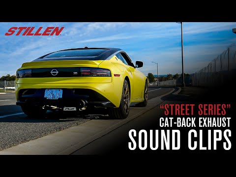 2023-2027 Nissan Z - STILLEN Cat Back Exhaust "Street Series" - 504503 / 504504 / 504505