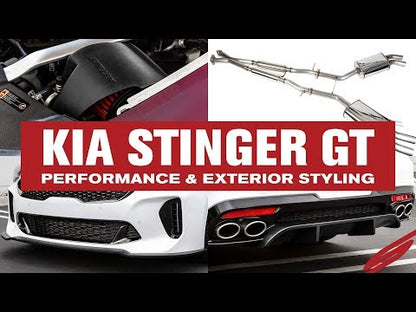 2018-2021 Kia Stinger GT (AWD/RWD 3.3TT) - STILLEN Rear Diffuser [Matte Black] - KB26002MB
