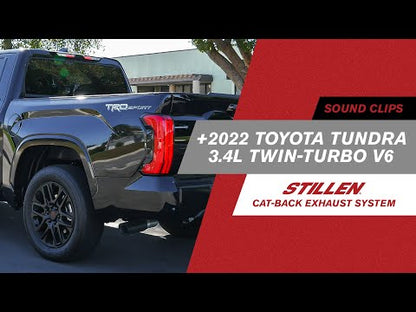 2022+ Tundra 3.4L Twin Turbo V6 - STILLEN Cat-Back Exhaust - 509355 / 509356